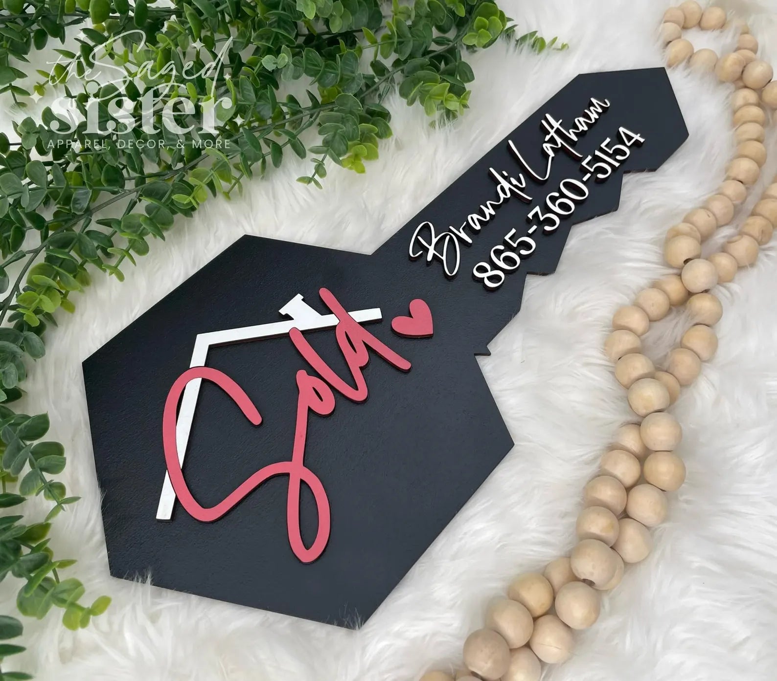 Key Photo Prop, Realtor Gift – The Saged Sister