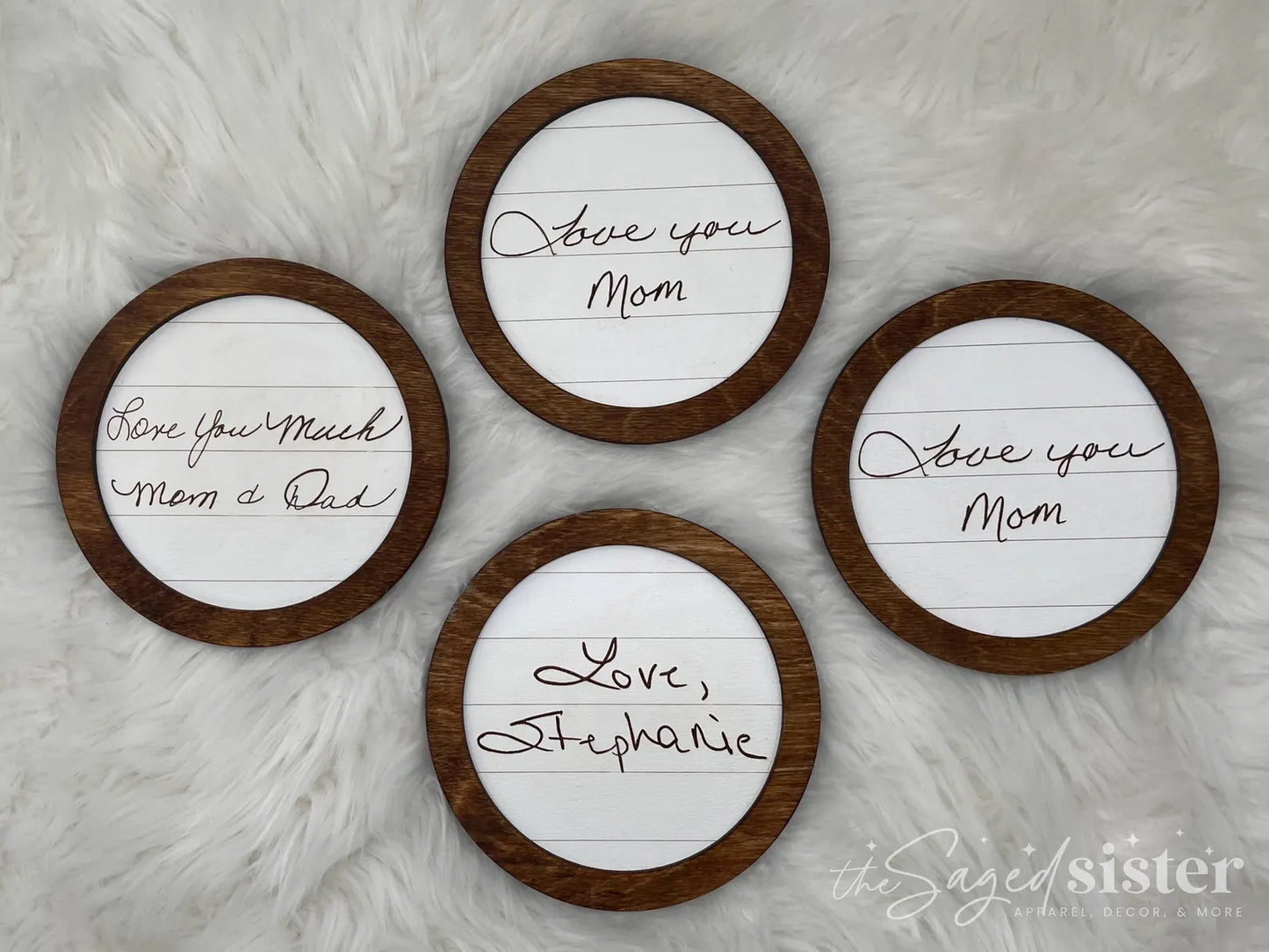 Memorial Handwritten Shelf Sitter